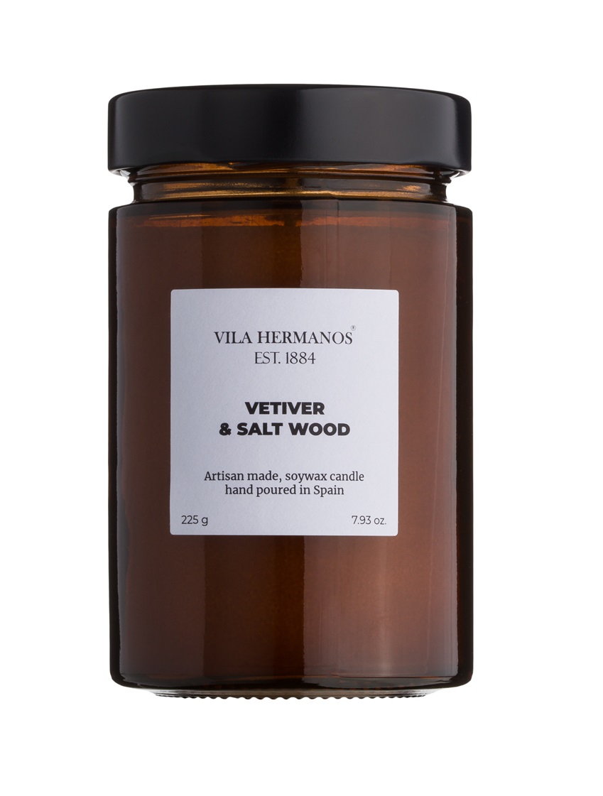 Apothecary свеча vetiver and salt wood 225г