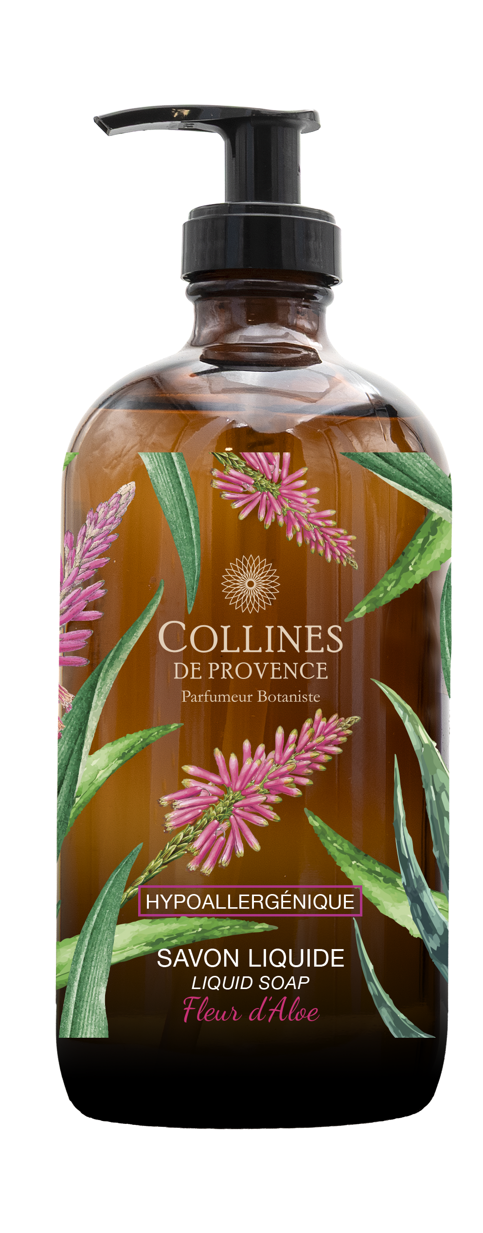Fraicheur Vegetale жидкое мыло гипоаллергенное Aloe Blossom 470мл
